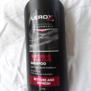 شامپو لروکس مناسب موی خشک و آسیب دیده حجم 550 میل ا Lerox Nurturing And Hair Care Shampoo 550m.