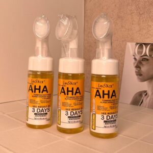 فوم شستشوی صورت اورجینالAHA(فیس براش دار)